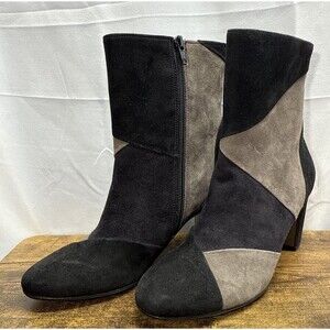 Gabor Suede Heeled Bootie Women US Size 5.5